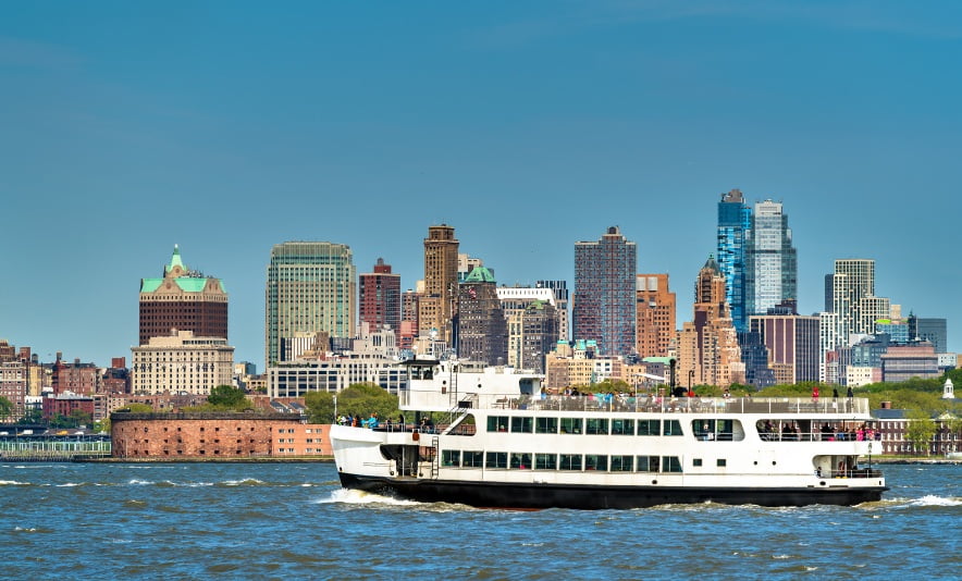 Viajar en Ferry en Nueva York