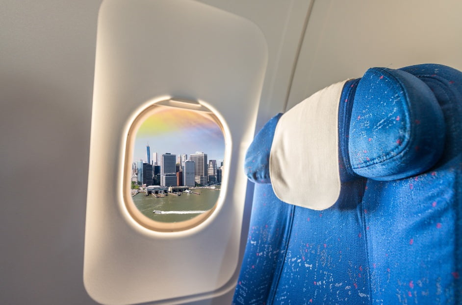 Viajar en Avión Desde y Hacia Nueva York