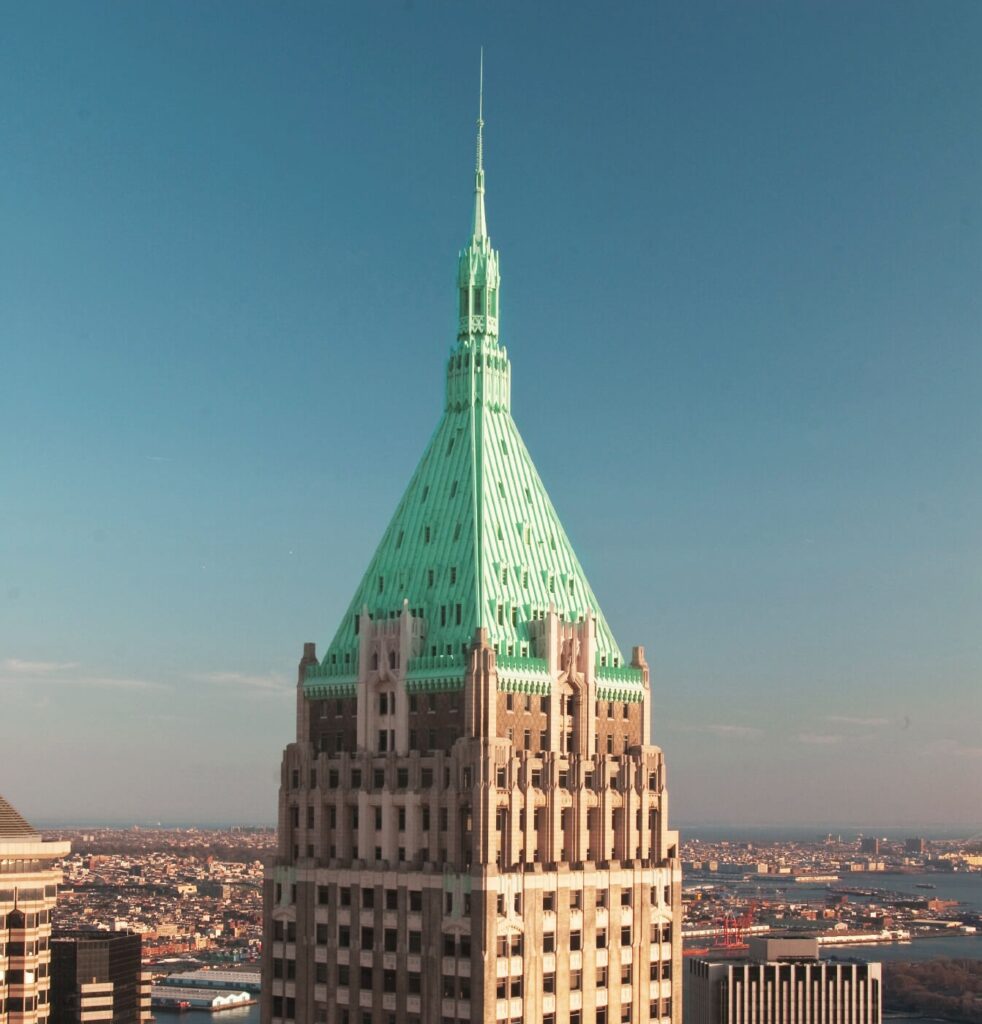 El viejo Banco de Manhattan