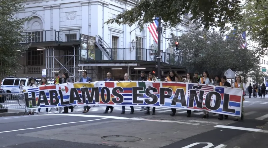 El desfile de la Hispanidad