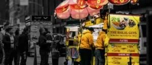 ¿Qué son los foodtrucks de los Halal Guys?