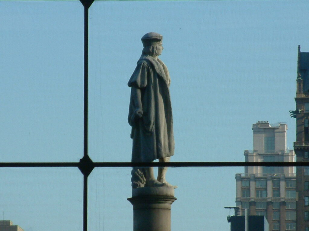 Cristóbal Colón en Columbus CIrcle, NYC