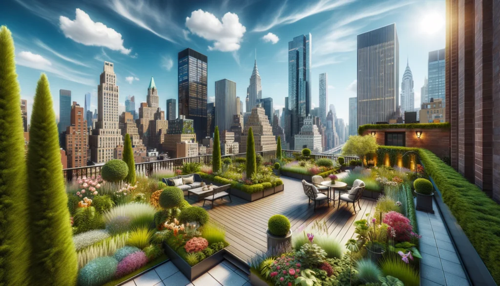 Tour de Jardines Secretos en los Techos en la Ciudad de Nueva York